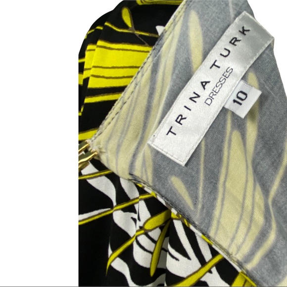 Trina Turk Caftan Shift Dress Floral - Picture 7 of 9